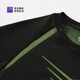 Bimai 2025 Otoño e invierno Nuevos deportes Traje cálido intensivo Traje cálido Sports Marathon Yoga Fitness Juego de fitness oscuro/verde fluorescente [macho] XL
