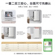 Xiaomi (MI) desktop dishwasher 5 sets S2 mother and baby household small dishwasher countertop easy to install UV thin storage smart WiFi control national subsidy 15% QMDW0502M dishwasher new upgrade 5 sets S2