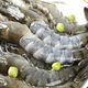 Wanjing Domestic Live Frozen Black Tiger Shrimp Single Frozen Ice-Free Net Weight 2Jin Jin is equal to 0.5kg/box 31-40 pieces Hot pot seafood New Year's goods