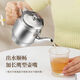 Dual-purpose teapot New stainless steel teapot Dual-purpose oil pot Leak-proof filter kitchen supplies 24 amps Approximately 1Jin Jin is equal to 0.5 kg New style Apple teapot oil pot