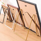 Suican desktop photo frame bracket holder medal certificate display stand base support glass photo tablet bracket fixed table photo frame support frame gold large size 1