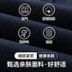 Yangxinge YOUNG FEELING denim blue denim skirt for women 2025 autumn new high-waisted slimming without fading hip-covering skirt A-line mid-length skirt 3523 denim blue S (26) Recommended (85-95Jin [Jin equals 0.5 kg])