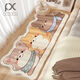 Yusenyi carpet bedroom bedside blanket cartoon room without care large area coffee table blanket thick sofa floor mat 60*120CM cute dog-14079