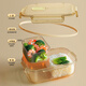 CAMUZ baby bottle grade PPSU lunch box, microwaveable lunch box for office workers, children and students fruit lunch box 1
