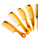 Pet life beef tendon comb long hair wooden comb for hair smoothing household anti-static cat and dog comb 2 combs - beef tendon type