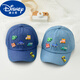 Disney children's hat spring and autumn baseball cap baby outdoor summer sun protection hat boys and girls fashionable baseball cap light blue (denim motorcycle peaked cap) 2-8 years old (50-54cm) x (adjustable hat girth)