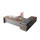 Lanran desk boss desk executive desk president desk manager desk supervisor desk desk 1.8 meters (including side cabinets)