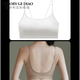 Victoria's style suspender pure cotton one-piece underwear for women spring and autumn style without rims for girls sports bra for high school students beautiful back bra white L 95-115Jin Jin is equal to 0.5 kg