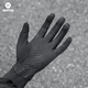 Rock Brothers Cycling Gloves Full Finger Fleece Warm Autumn and Winter Touch Screen Men's and Women's Long Finger Road Cycling Gloves Black XL