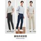 Septwolves [Black Technology Anti-Frackling] Septwolves Casual Hosen Herrenhosen leicht zu sorgen, ohne die Modehosen Geschäftsleute zu bügeln [kein Bügeln] Khaki 1D1E10402905 Natural Anti-Resistant 31 A17078a