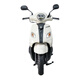 Yamaha Qiaoge i125 disc brake version, pedal fuel motorcycle, fuel-saving commuting, cost-effective, ivory white