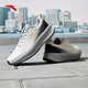 ANTA Shenxing 13丨Lightweight cushioning men's running training shoes spring new fitness sports shoes 112547718 mesh digital fog gray/release twilight blue-2 40 (250mm)