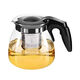 High temperature resistant glass teapot set large capacity teapot office home tea filter 1000ml single pot + 4 finger cups