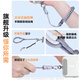 Kewo mobile phone lanyard European anti-theft rope short wrist spiral braided anti-lost portable adjustable fashionable outdoor sports mobile phone universal wristband comes with gasket + spring coil
