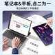 HAUIWEY tablet computer two-in-one high-definition full screen 2025 new 4K ultra-clear ipad game office learning online class Noble Purple Leather Case + Bluetooth Keyboard + Capacitive Pen 256G丨Free Trial丨Powerful Ten Cores 16G Running High-end Version Full Netcom 5G Dual Band