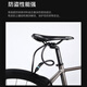 Xidesheng bicycle password lock mountain bike road bike anti-theft car lock key lock 003 password cable lock black