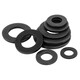 Jipindi Black 12-Level Flat Waschmaschine plus eingedickter Schraubwaschmetall Runde Meson Dünn 4,8-Level Black M12*0*5 4,8-Level Black M12244 (1Jin [Jin entspricht 0,5 kg] etwa 50 Teile)