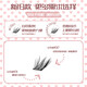 New Su Daji glue-free fox style soft exaggerated eye tail lengthened self-adhesive Internet celebrity segmented false eyelashes glue-free and disassembly 6 rows Su Daji 1 box 36 clusters