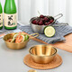 304 stainless steel Korean rice wine bowl, rice bowl, rice wine bowl with handle, special hot and cold wine bowl for restaurants, cooking bowl 304 rice wine bowl - with single handle - natural color 16.5CM