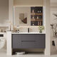 La nouvelle combinaison de cabinet de salle de bain de couleur de noyer médiévale de Kohler Kohler