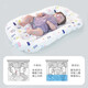 Cross-border crib mid-bed comfort Baoping replacement wholesale newborn bionic bed travel portable crib recliner Big White Goose 95cm*51cm
