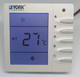 YORK water machine thermostat LCD wire-controlled three-speed switch fan coil control panel TMS2000DB cooling and heating type TMS2000DB cooling and heating type