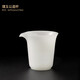 Jiaqi brand mutton fat jade raw jade tea leak ice seed jade porcelain tea filter Dehua white porcelain ceramic male cup raw jade filter set