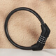 AUBURN password lock steel cable car lock bicycle lock mountain bike lock bicycle lock bicycle lock anti-theft car lock 1340 black