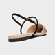 CHARLES&KEITH25冬季新品气质尖头平底扣饰凉鞋单鞋CK1-70580281 Nude肉色 35 （225）