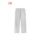 Li-Ning BADFIVE velvet warm sweatpants men's 2025 winter new straight-leg loose sweatpants floral gray moon watch mixed gray-2 M (170)
