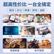 HAUIWEY tablet computer two-in-one high-definition full screen 2025 new 4K ultra-clear ipad game office learning online class Noble Purple Leather Case + Bluetooth Keyboard + Capacitive Pen 256G丨Free Trial丨Powerful Ten Cores 16G Running High-end Version Full Netcom 5G Dual Band