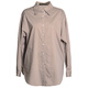 
ROEYSHOUSE LOOK casual loose striped shirt women 2025 autumn new style lapel shirt long sleeve top 12609 striped S
