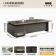 Semphia E0 grade desk boss desk workbench light luxury senior president desk office manager desk boss desk and chair combination E0 grade plate 1.8m boss table short cabinet - source factory