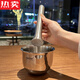 MZXM Japan imported quality boss lady's own use too thick 18-10 stainless steel garlic pounder thickened solid garlic 18/10 stainless steel garlic pounder 1 set