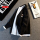 Kazuki Kuraishi marque tendance en V V laine en vaine cardigan tricot printemps et de style automne galeries masculines lafayette lettre couple de luxe légère veste tendance pull noir xl