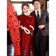 Woodpecker red horse-faced skirt toasting suit bride Chinese wedding dress engagement suit women's autumn and winter new wedding dress skirt (jacket + skirt) suit XL