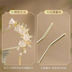 Crystal u-shaped hairpin, tassel hairpin for women, new Chinese style hairpin, ancient style hairpin, ball head, practical hairpin