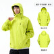 Camel (CAMEL) single-layer jacket for men in spring and summer, black rubber fully-glued anti-storm mountaineering jacket for women A35BA31078, fluorescent green, men's model and girls are recommended to take 1 size smaller M