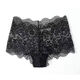 Victoria sexy thong pure lust style hollow new lace panties women's pure cotton crotch seamless briefs black M80105Jin Jin equals 0.5 kg