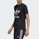 [70% nuevo] Adidas Adidas Clover 2018 Trefoil Trefoil clásico redondo redondeo transpirable manga corta moda camiseta casual cv9888 m tamaño