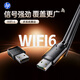 Беспроводная сетевая карта USB HP WiFi6 без драйверов Беспроводной приемник WiFi Двухдиапазонный 5G настольный ноутбук Передатчик приемника Wi-Fi AX300-WiFi6 Антенна с высоким коэффициентом усиления