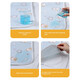 British baby pure cotton diaper pad double-sided waterproof breathable washable large size children's baby leak-proof diaper pad new upgrade bamboo leaf panda antibacterial pure cotton breathable waterproof 70x100cm