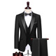 Woodpecker (TUCANO) suit men's three-piece business casual suit, workplace formal wear, groom's best man's wedding banquet dress, suit jacket + vest + pants, three-piece suit XL recommended 125 Jin Jin equals 0.5 kg -140 Jin Jin equals 0.5 kg