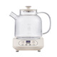 Good Lady (WIFER) health kettle with low power and thermal insulation, integrated with fully automatic constant temperature, small one-person dormitory stew kettle, multi-functional kettle, all-glass floral teapot, intelligent scheduled power-off, all-glass 0 glue, 1.2L, long-lasting constant temperature insulation, no tea filter