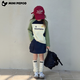 
Little pig Banner children's mountain sports long-sleeved T-shirt in spring and autumn parent-child T-shirt new style boys and girls contrasting color splicing round neck Liuyun white 160 *Suggested height 150-160cm