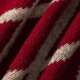 Da Vinci password pure wool knitted hat scarf dual-purpose autumn and winter 2025 new fashion scarf for women warmth to give girlfriend gift dark red 27cm*25cm
