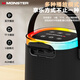 MONSTER karaoke microphone speaker all-in-one microphone singing special artifact home ktv can be connected to the TV home entertainment microphone subwoofer microphone K2 black