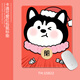 Original Cartoon Red Envelope Mouse Matte kleines Handgelenk Home Office Cartoon Desktop Matte Tastatur Lerndesktor Matte 15827 Happy 260x210mm x 3mm