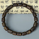 Tanjing submerged water grade Hainan Qi Nan agarwood bracelet barrel beads for men and women bracelets Guoxiang Hainan chess agarwood bracelet [Solute product S9793] Suitable for 16-18cm hand circumference, one thing, one beat sinking water chi Nan agarwood barrel beads