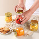 Baijie sealed jars 6 pieces packed with 300ml honey bottles cans jars with lids jam jars coffee beans tea jars glass storage jars